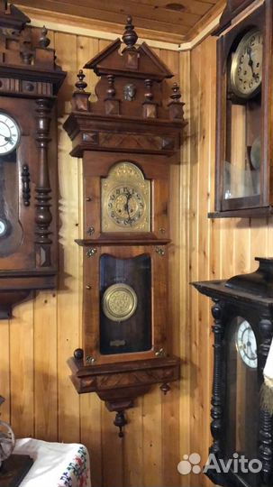 Часы настенные. Старинные. «Friedrich Mauthe» Герм