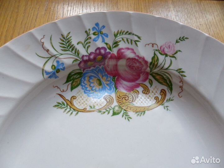 Фарфоровое Блюдо, Южноуральский фз, диаметр 30 см