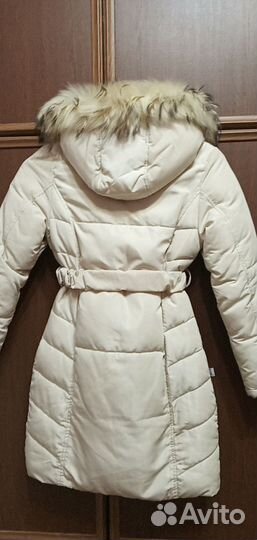 Зимний пуховик на девочку 146