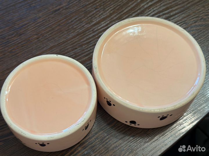 Керамическая миска для кошки Набор 2 шт