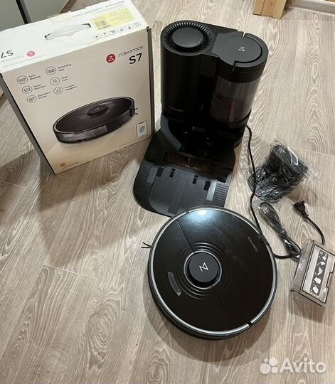 Робот пылесос Roborock s7 с системой самоочистки