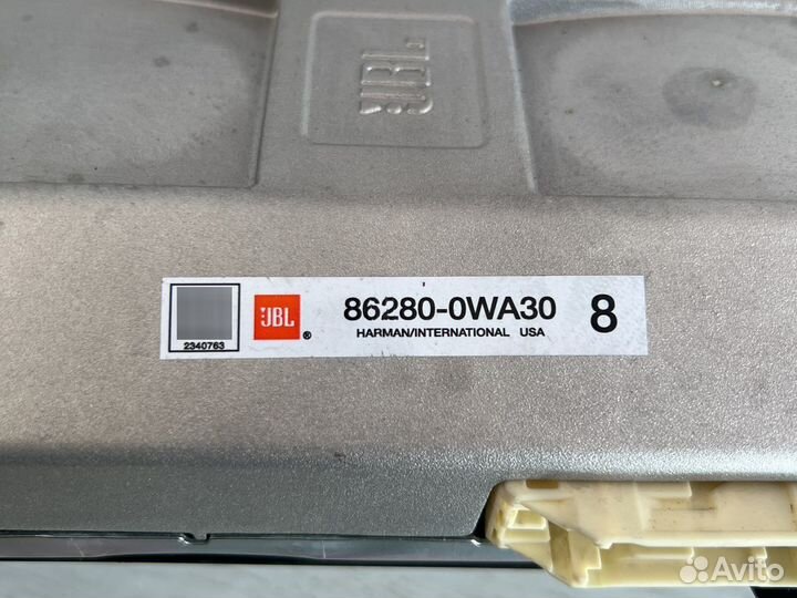 Toyota Land Cruiser 200 Усилитель звука