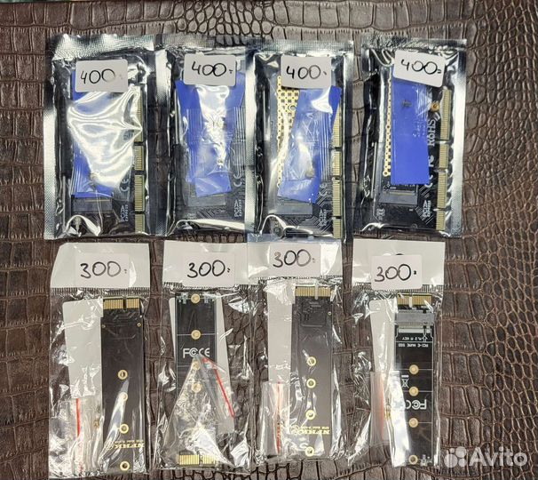 Адаптер M.2 SSD PCIe, msata SSD 2.5