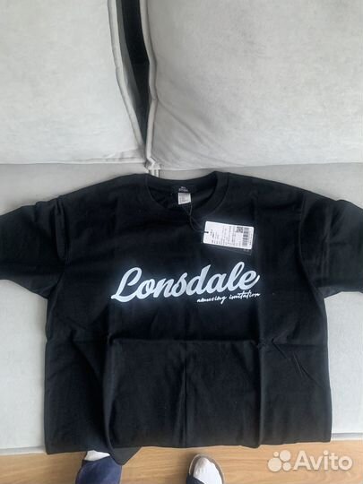 Футболка lonsdale с собакой