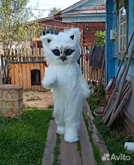 Кошка ростовая игрушка