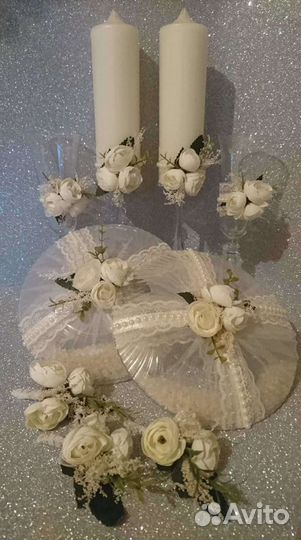 Свадебные аксессуары на стол