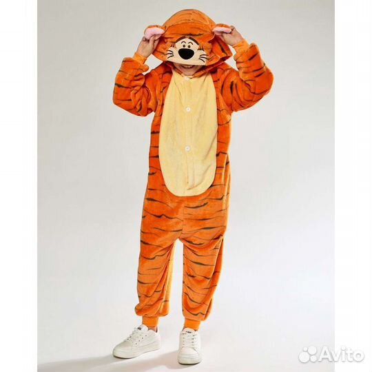 Костюм-кигуруми Attivio, Тигр,128см