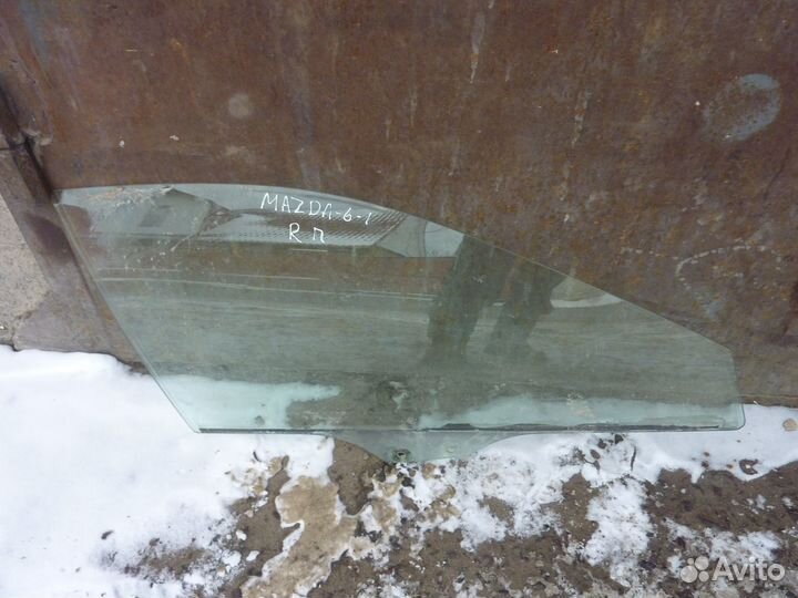 Mazda 6 gg стекло двери переднее правое