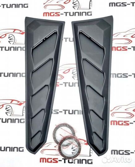 Жабры на заднее стекло Chevrolet Camaro 2016+