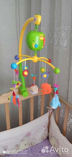 Мобиль на кроватку с проектором