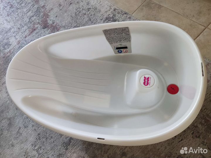 Ванночка с горкой и термометром