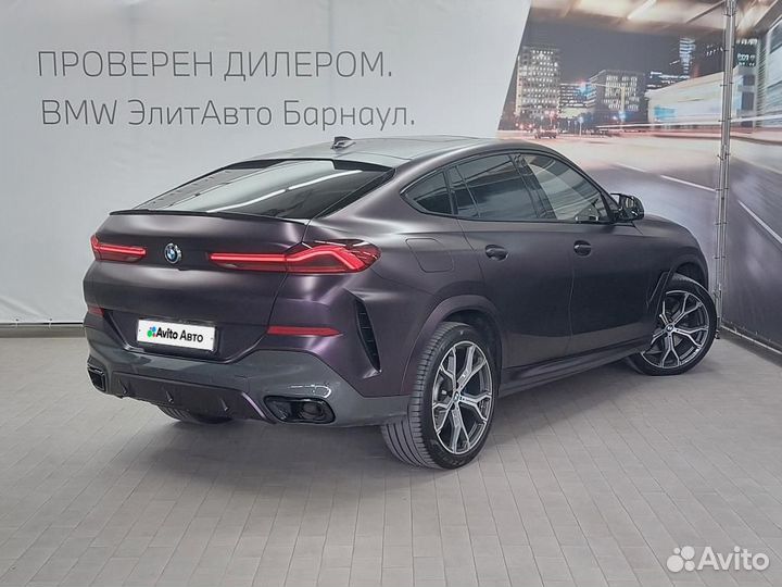 BMW X6 3.0 AT, 2020, 55 459 км