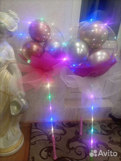 Бобо светодиотныи воздушныи шар