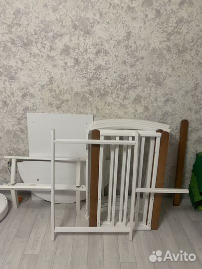 Кроватка для новорожденных бу