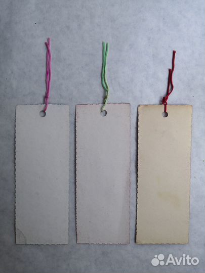 Винтажные книжные закладки