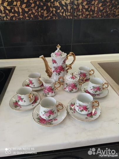 Чайно кофейный сервиз