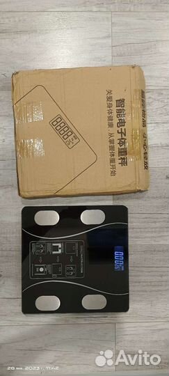 Весы напольные умные бу