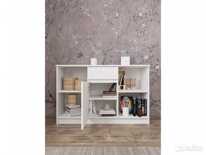 Белая тв-тумба