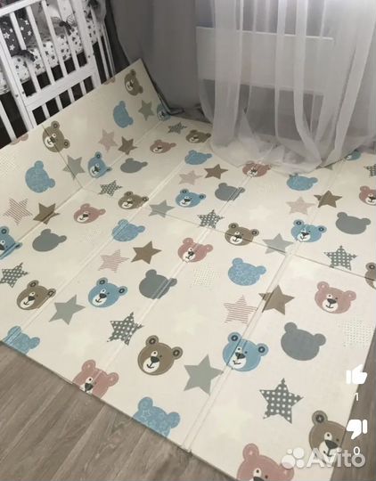 Складной детский коврик