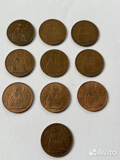 Монеты Англия, Великобритания