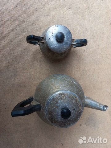 Заварник и Сахарница Аллюминий СССР