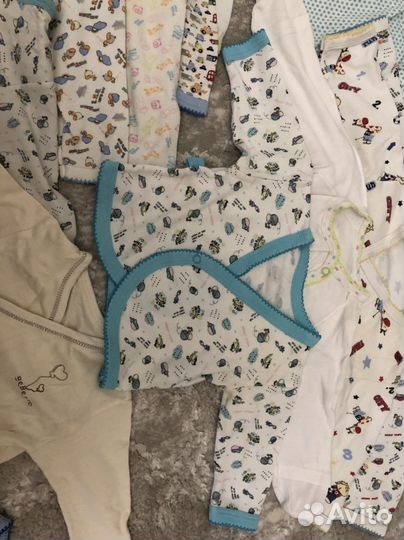 Детские вещи пакетом от 0 до года