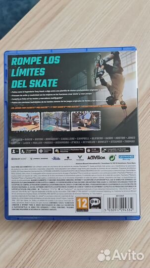 Игра на PS5 Tony Hawks Pro Skater 1+2