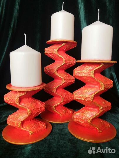 Подсвечники ручной работы