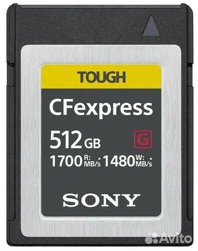 Sony CFexpress Type B Tough 512гб
