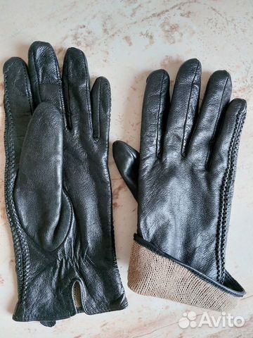 Перчатки женские натуральная кожа