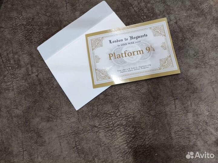 Троппер для торта Гарри Поттер и билет