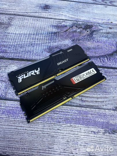 Оперативная память Kingston fury ddr5 16gb RGB