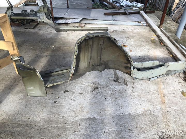 Лонжерон citroen с4