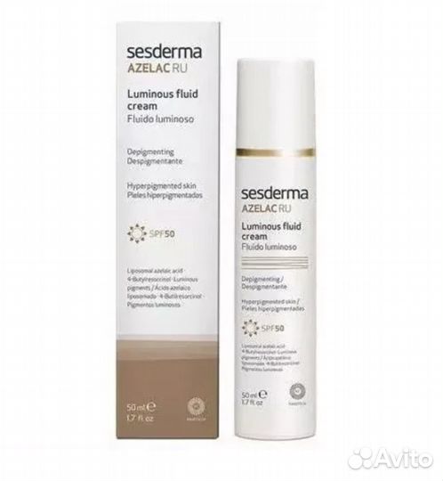 Sesderma azelac RU SPF 50 Флюид для сияния