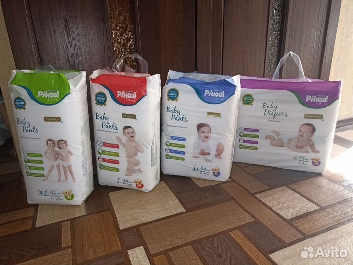 Подгузники и трусики Пикул премиум