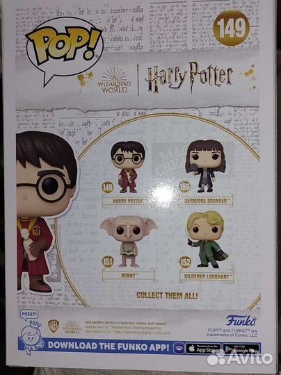 Funko pop фигурка Гарри Поттер Оригинал