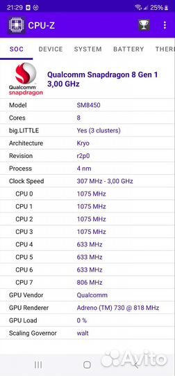 Samsung Galaxy S22 Ultra, 8/128 ГБ