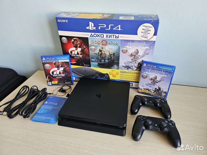 Sony PS4 Slim 1tb 2208B/2020г В отличном состоянии