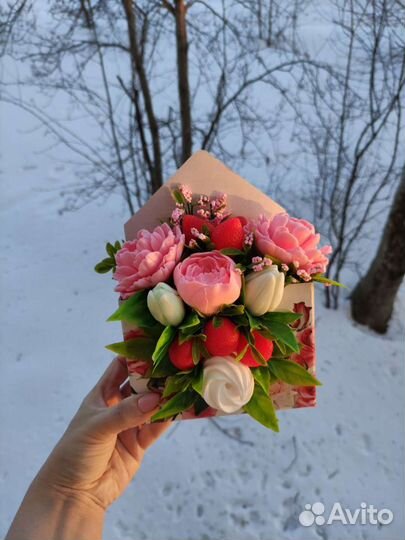 Букет цветов из мыла