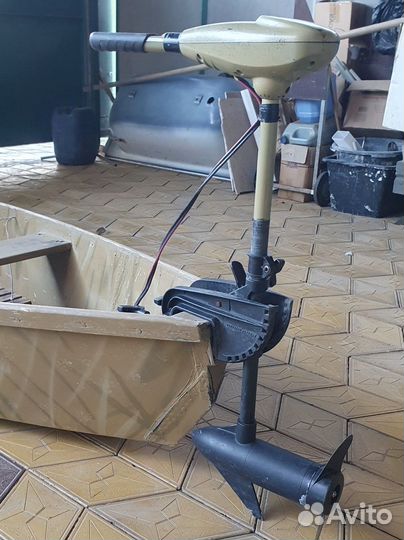 Электромотор Minn kota. Работает хорошо