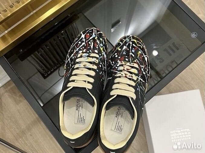 Maison Margiela Replica Black Paint