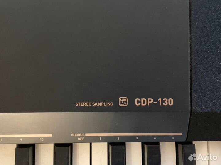 Цифровое пианино casio cdp 130