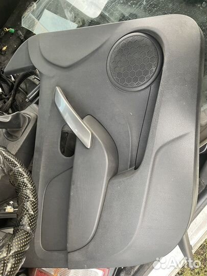 Обшивки дверей renault logan 2