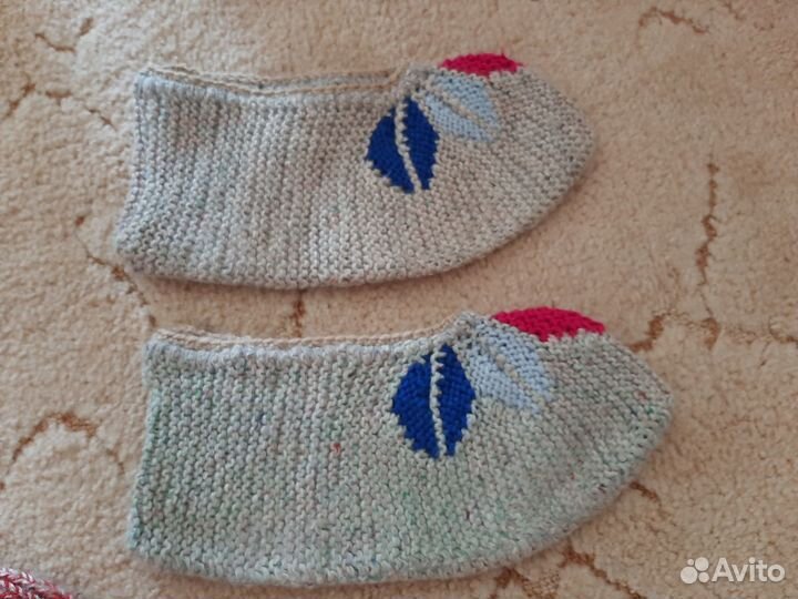 Носки следки шерстяные