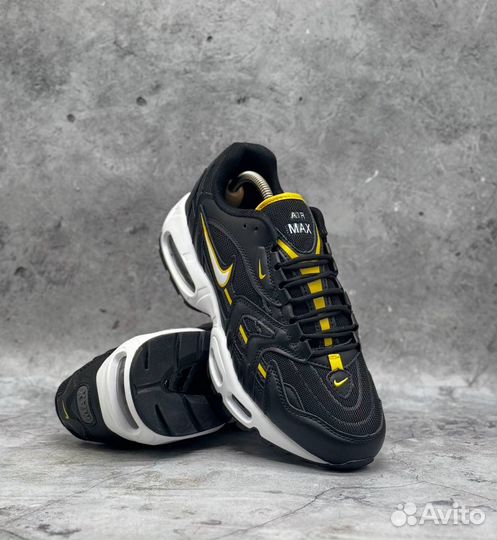 Мужские черные кроссовки Nike air Max 96 весенние