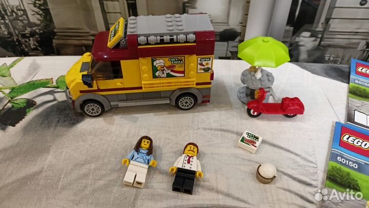 Lego city 60150 Пиццерия на колесах