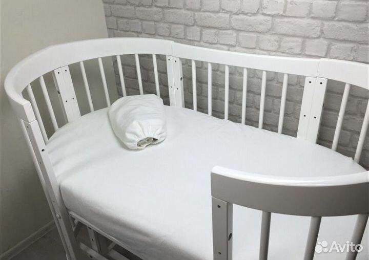 Непромокаемая простынь на резинке овальная Marele