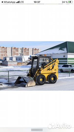 Услуги мини погрузчика bobcat