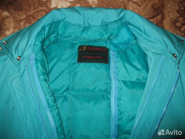 Новый пуховик 50+