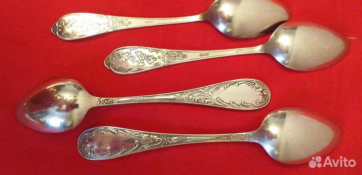 Набор столовых приборов из мельхиора